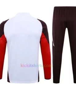 Bayern Munich White Tracksuit 2024/25 Full Sleeves