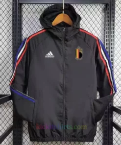 Belgium Color Stripes Windrunner 2024 Black