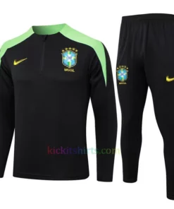 Brazil Black Tracksuit 2024 Full Sleeves