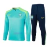 Brazil Light Green Tracksuit 2024 Full Sleeves 1