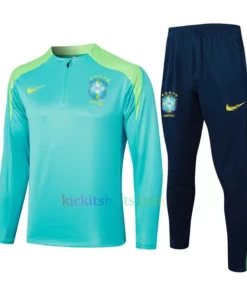 Brazil Light Green Tracksuit 2024 Full Sleeves