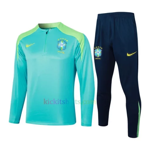 Brazil Light Green Tracksuit 2024 Full Sleeves 1