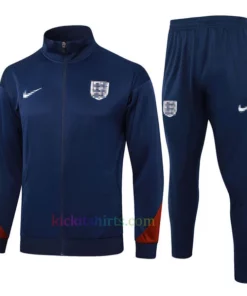England Navy Blue Tracksuit 2024 Full Sleeves Full Zip