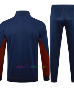 England Navy Blue Tracksuit 2024 Full Sleeves Full Zip