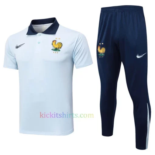 France Light Blue Polo Kit 2024 2