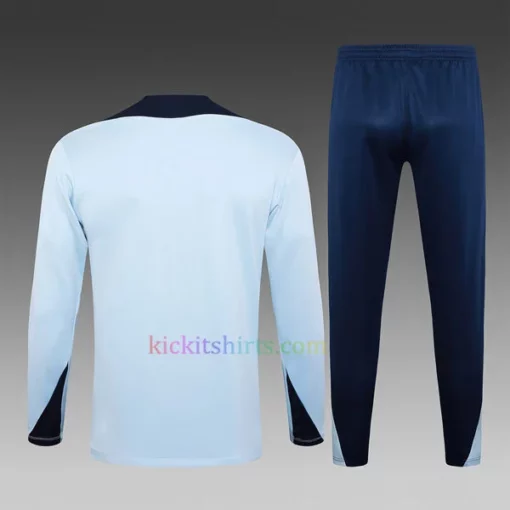 France Training Kit 202425 Full Sleeves Light Blue 2