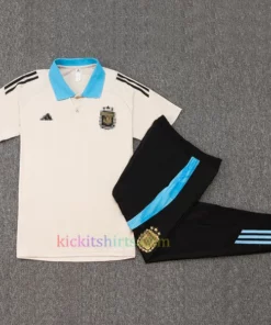 Argentina Beige Polo Kit 2024