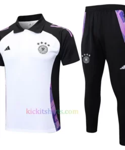 Germany White Polo Kit 2024