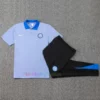 Inter Milan Gray Blue Polo Kit 202425 2