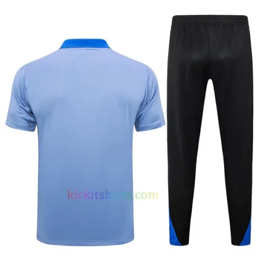 Inter Milan Gray Blue Polo Kit 202425 3