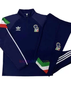 Italy Blue Color Matching Tracksuit 2024 Full Sleeves