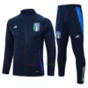 Netherlands Bright Blue Tracksuit 2024 Full Sleeves Full Zip