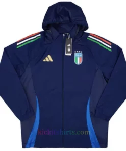 Italy Navy Blue Windrunner 2024