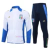 Italy Navy Blue Tracksuit 2024 Full Sleeves Full Zip 4 Stars