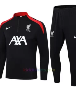 Liverpool Black Tracksuit 2024/25 Full Sleeves
