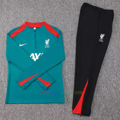 Liverpool Green Tracksuit 202425 Full Sleeves 3