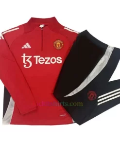 Manchester United Red Tracksuit 2024/25 Full Sleeves