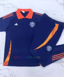Manchester United Royal Blue Polo Kit 2024/25