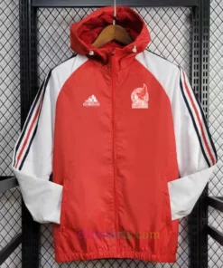 Mexico Color Stripes Windrunner 2024 Red