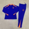 Netherlands Orange Tracksuit 2024 Full Sleeves