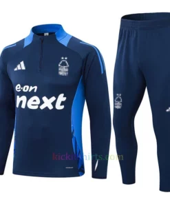 Nottingham Forest Navy Blue Tracksuit 2024/25 Full Sleeves