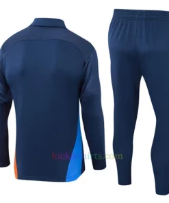 Olympique Marseille Navy Blue Tracksuit 2024/25 Full Sleeves