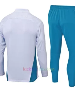 Olympique Marseille White Tracksuit 2024/25 Full Sleeves