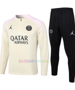 PSG Jordan Apricot Tracksuit 2024/25 Full Sleeves
