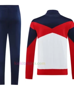 PSG White Tracksuit 2024/25 Full Sleeves Full Zip