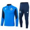 Porto Tracksuit Bright Blue 202425 Full Sleeves 1