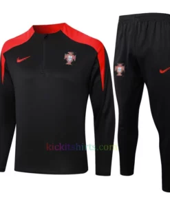 Portugal Black Tracksuit 2024 Full Sleeves