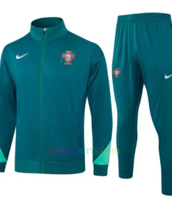 Portugal Green Training Kit 2024 Full Sleeves Full Zip