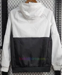 Real Madrid Black White Windrunner 2024/25