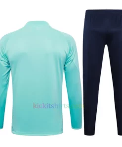 Real Madrid Light Green Tracksuit 2024/25 Full Sleeves