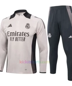Real Madrid Light Pink Tracksuit 2024/25 Full Sleeves