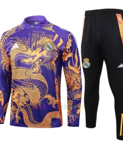 Real Madrid Purple Dragon Tracksuit 2024/25 Full Sleeves