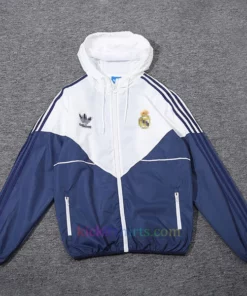 Real Madrid White Blue Windrunner 2024/25