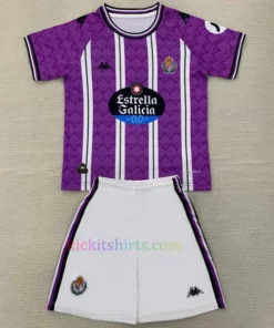 Real Valladolid Home Kit Kids 2024-25