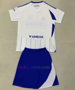 Real Zaragoza Home Kit Kids 2024-25