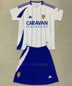 Real Zaragoza Home Kit Kids 2024-25