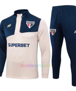 Sao Paulo Mud Yellow Tracksuit 2024/25 Full Sleeves