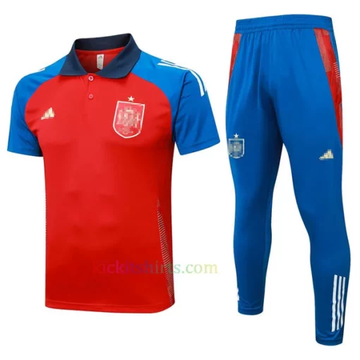 Spain Red Polo Kit 2024 2