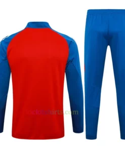 Spain Red Tracksuit 2024 Full Sleeves Full Zip