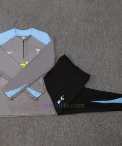 Tottenham Hotspur Deep Gray Tracksuit 2024/25 Full Sleeves
