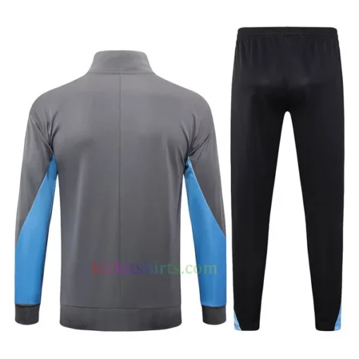 Tottenham Hotspur Deep Gray Tracksuit 202425 Full Sleeves Full Zip 2
