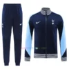 Tottenham Hotspur Deep Gray Tracksuit 2024/25 Full Sleeves Full Zip