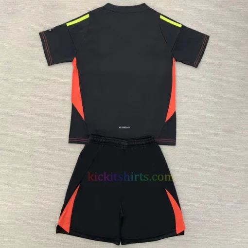 Aston Villa Goalkeeper Kit Kids 202425 Black 2