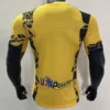 Inter Milan Third Shirt 2024/25 featuring a yellow and navy color scheme, worn by both men's and women's teams.