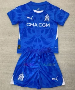 Olympique Marseille Goalkeeper Kit Kids 2024/25 Blue