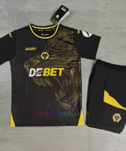 Wolves Away Kit Kids 2024/25